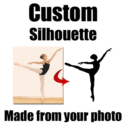 Picture of Custom  Silhouette Decal (Custom Wall Silhouettes)
