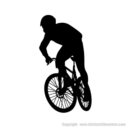 Picture of  Mountain Biking  1 (Sports Decor: Silhouette Decals)