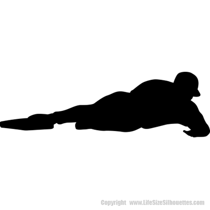 Picture of Baseball Player 15 (Sports Decor: Silhouette Decals)
