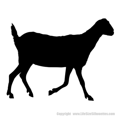 Picture of Goat 31 (Farm Animal Silhouette Decals)