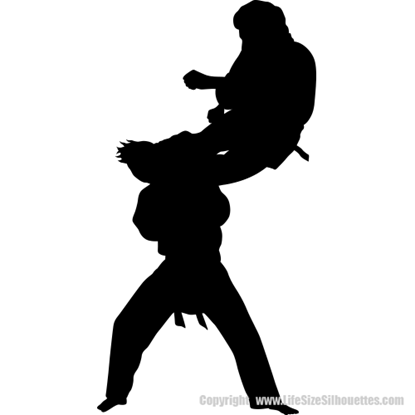 Picture of Martial Arts 11 (Sports Decor: Silhouette Decals)