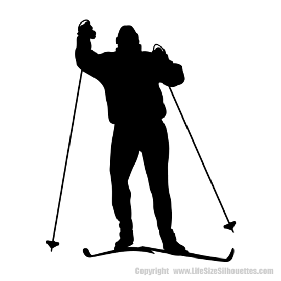 Picture of Skier 11 (Ski Decor: Silhouette Decal)
