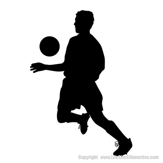 Picture of Soccer Player 11 (Soccer Decor: Silhouette Decals)