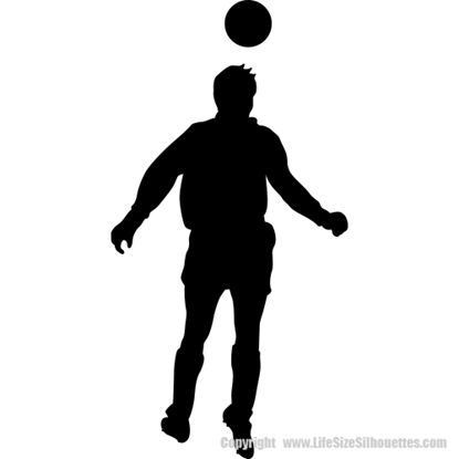 Picture of Soccer Player 12 (Soccer Decor: Silhouette Decals)