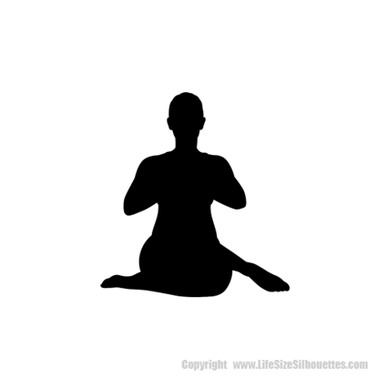 Picture of Yoga Pose 16 (Decor: Silhouette Decals)