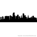Picture of Miami, Florida City Skyline (Cityscape Decal)